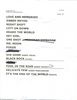 Setlist Scan