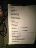 Setlist Scan