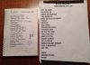 Setlist Scan