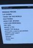 Setlist Scan