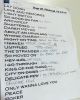 Setlist Scan