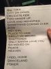 Setlist Scan
