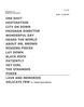 Setlist Scan
