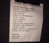 Setlist Scan