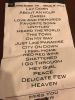 Setlist Scan