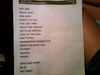 Setlist Scan
