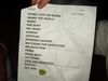 Setlist Scan