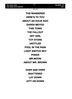 Setlist Scan