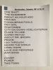 Setlist Scan
