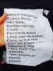 Setlist Scan