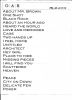 Setlist Scan