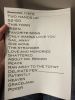 Setlist Scan